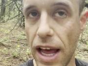 Cam Crest gets caught jerking off on a hiking trail