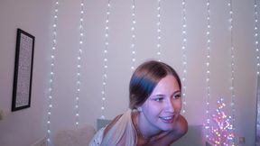 The Sexy Beauty Moved Towards the Camera with Her Pussy Forward