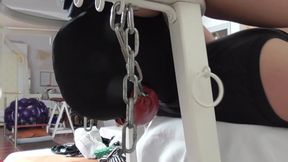 Tormented by the Facesitting Chair!
