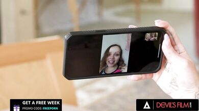 DEVILS FILM - Gorgeous Tattooed Babe Wants A Creampie In Her Lesbian Pussy