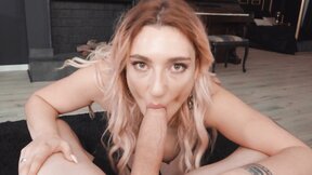 Lucia Fernandez takes big cock POV