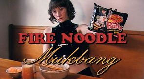 Fire Noodle Mukbang