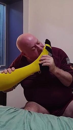Coach Gives Player a Foot Massage and so Much More