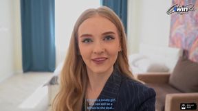 Dolly Rud, jiggly realtor with a smoothly-shaven pussy, prepare for the ultimate doggie fucking.