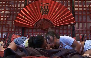 Young at heart scene 1, Kaylani Lei, Asa Akira, Brad Armstrong