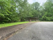 Exploring a historic site while naked