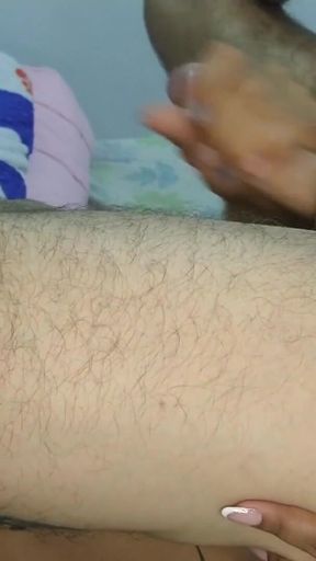 Powerful moment from &quot;Oral sex? Put your finger and tongue in my ass and I&#039;ll be done right away - Porn in Spanish&quot;