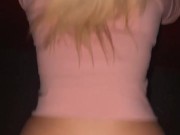 British chav fucks stranger in public carpark