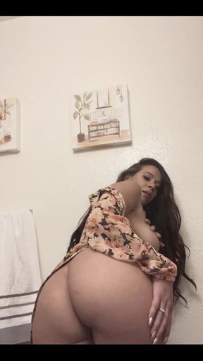 Masturbating Standing