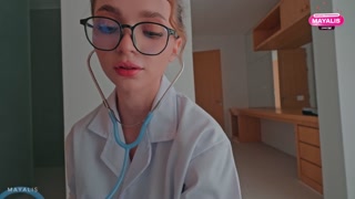 Ended Up In The Hospital With A Hot Nurse And Caught Her Staring At My Dick