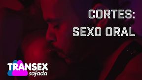 CORTES SEXO ORAL | MARCELA DIMOV E NANDECO TROCANDO CHUPADAS NO DARK ROOM