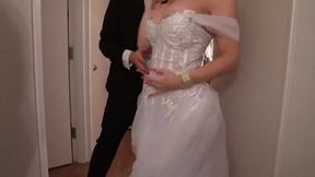 Blonde Beauty's Wedding Night Surprise with Her Husband - A Night to Remember!