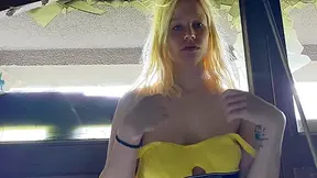 Risky Public Fucking! Exploring An Abandoned Water Park