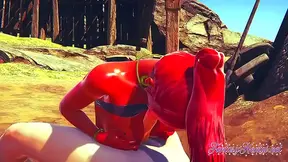 Gerudo Girl Fucks Hard in Desert for 3D Hentai Zelda CreampieCumshot