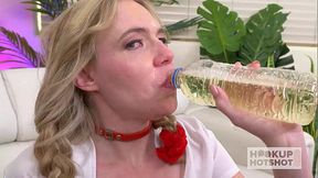 Extreme Anal&#x1F44C; Pukefest with Hot Blonde Bimbo Rebel Rhyder