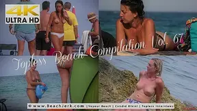 Topless beach compilation vol.67 - BeachJerk