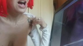 he sends me videos and intimate photos of his wife, fat and exciting