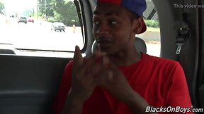 Landon love gets introduced to ebony pecker