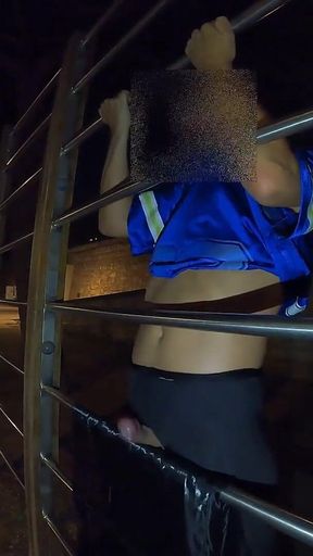 Fitness Boy Discovers His True Sexuality by Cumming on the Bars