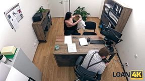 LOAN4K. Massage girls are really skilful in the office sex!