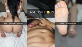 The Neighbor Next Door helps wife cheats on husband for working late on Snapchat