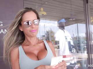 GERMAN SCOUT - FIT LARGE BREASTS mother I'd like to fuck HELENA I PICKUP AND BANG AFTER PUBLIC SUCK I STREET CASTING