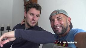 Kevin Ass fucked raw by his friend Jimy Fix outdoor