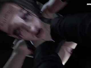 This babe Got Stuck In The Dumpster And BBC Came To Permeate Her Twat - CG COMICS