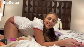 Stretching my ass out for Daddy