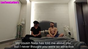 Unfaithful Twink Cheats with His Boyfriend's Friend