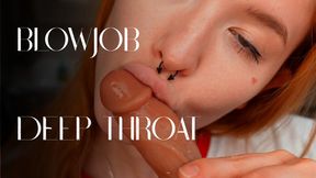 Drool blowjob