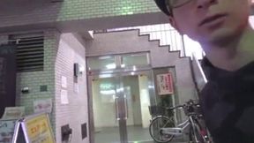 Successfully picked up a cute girl at a sushi restaurant – Big tits, Amateur