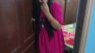 Indian girl with a fantastic ass is fucked from behind