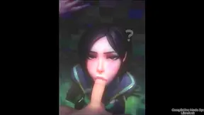 Retro Anime Babe Gets Anal Pounded By Big Dick for Intense Orgasmic Joy