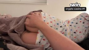 StepSon Cums Twice on Stepmom in Bed After “Cuddle” Request - MILF -