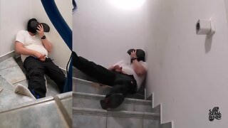 Technician receives weak sniff and masturbation full movie