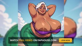 Thick BBW Indian Women at Beach Ai