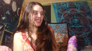 Silly Crazy Dumb Funny Camgirl PinkMoonLust Plays Toys Bad Dragon Spaceship Boom Boom Gonna Get You