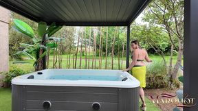 duo love au jacuzzi de l ile des plaisirs bien arriver sur ce lieux libertin je ...