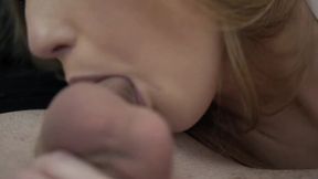 Sinnlicher ASMR Blowjob - Unordentliches orales Creampie