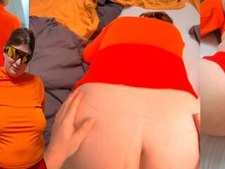 Velma Rides to Giant Creampie - Scooby Bang Particular