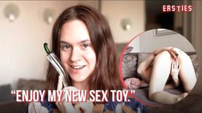 ”Ersties - Hot Babe Anca Shoots Her First Solo Masturbation Video”