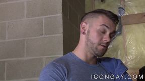 Attractive jock seduces his frat bro and fucks him hard