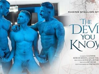 The Devil U Know - Raw Devotion in Chains - Sir Peter Sees Leander Worship 2 Large-Weenie Daddies