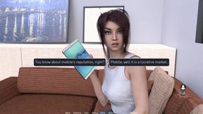 Pantyhoes: secretary and a web cam girl ep 2