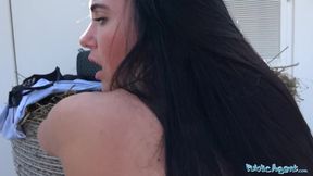 Public Sex Firm assed hottie loved getting fucked outdoors