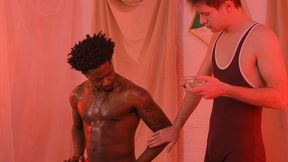 Maxx Monroe Crams Bama Romello's BBC Deep Inside His Hungry Ass - Black Godz