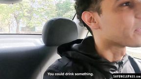 Julian Shul plows his horny stepson Sebas Gold in his tight holes