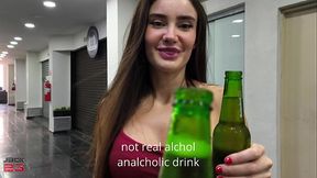 Brazilian street pickup gets monster cock in her hairy pussy and big booty