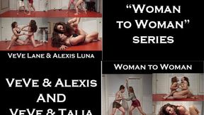 2 "Woman to Woman" Combo Set: VeVe & Alexis AND VeVe & Talia (2023)(Quick Release)